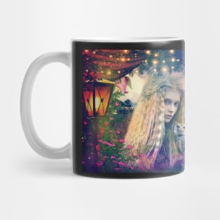 Owl Girl Viking Princess Hunter Female fighter Mug